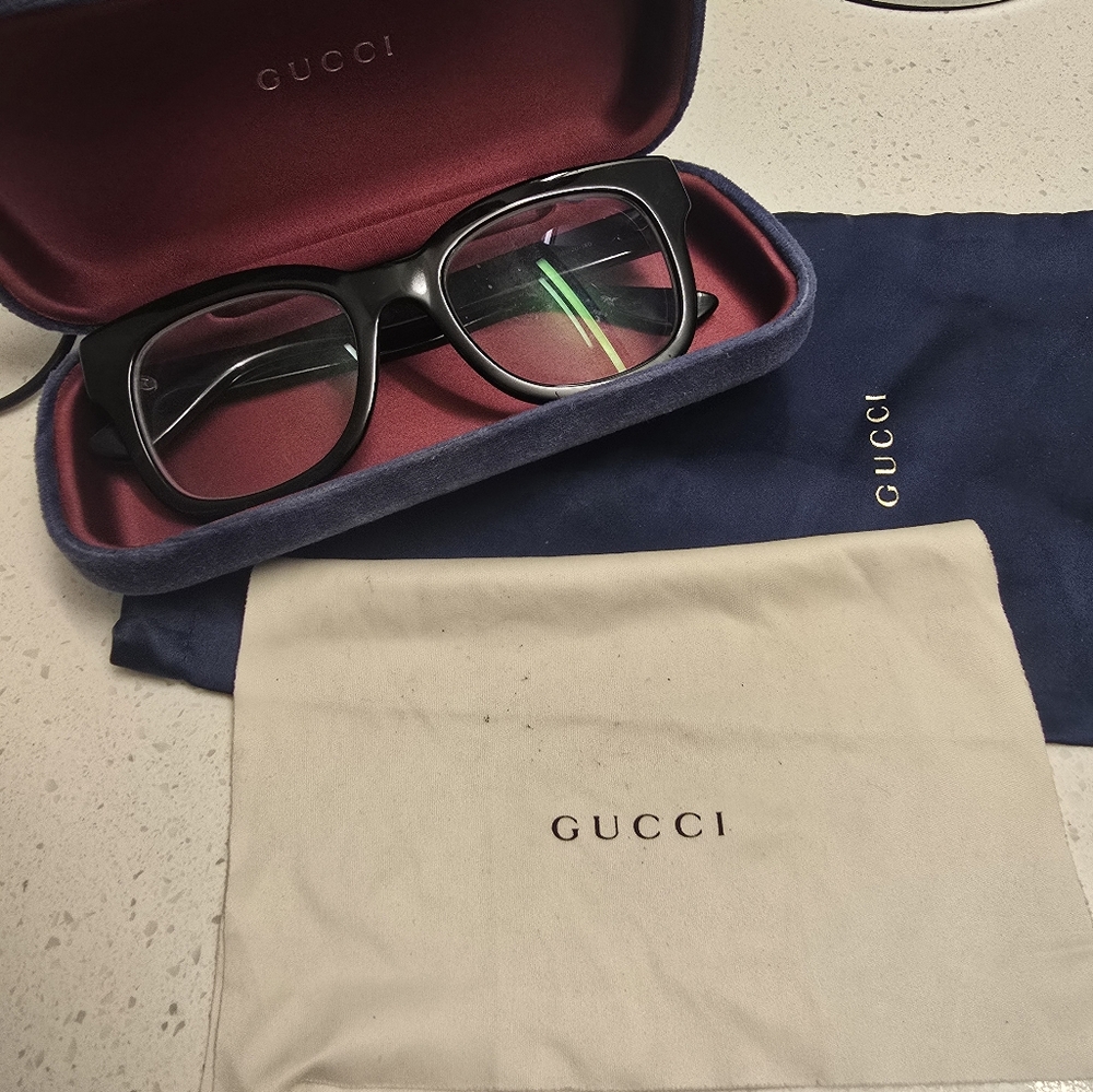 Gucci Black Designer Glasses